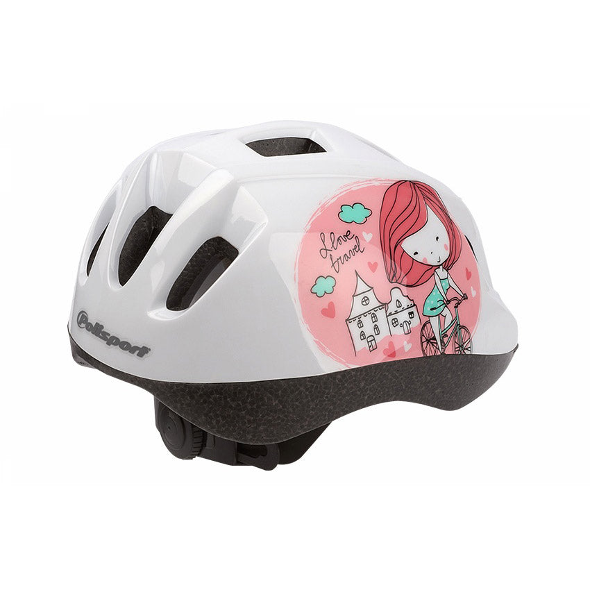 Casque Polisport Princesse blanche Taille 46 53 cm