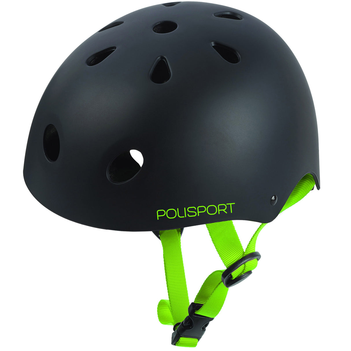 Polisport Urban Radical Bicycle Helmet S 53-55cm Graffiti Black Green