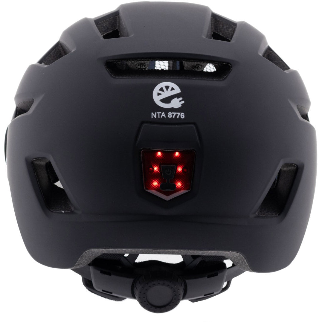 Buzaglo mirage urban helm speed pedelec led 58-61cm mat zwart