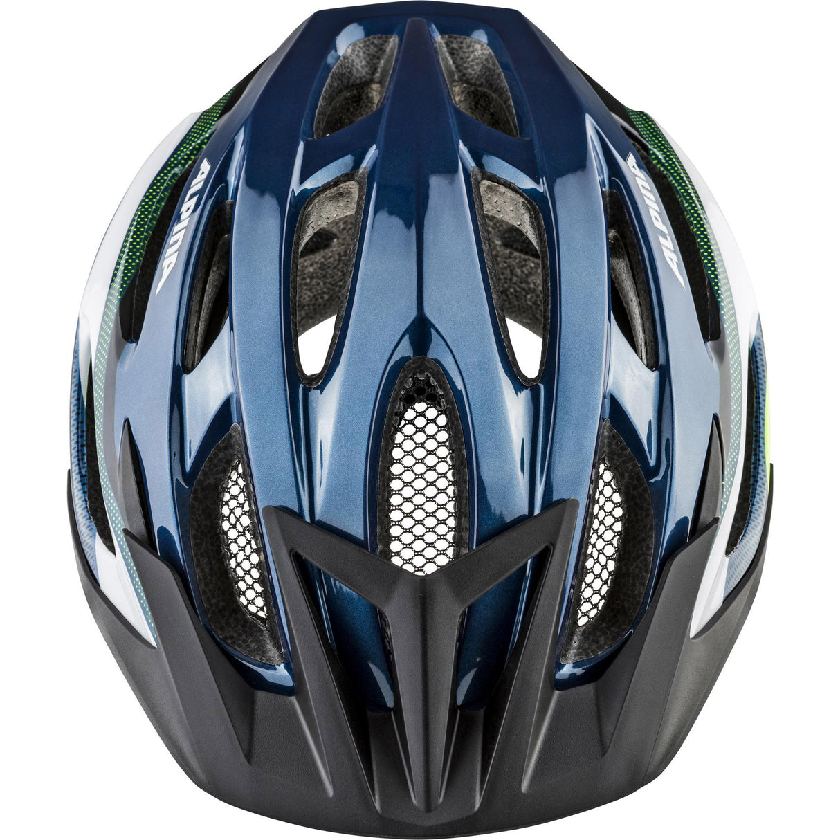 Alpina Helm Mtb 17 DarkBlue-Neon 54-58