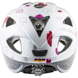 Olympesch Sportsdauer Sport Kinderhelm Ximo White Häerzer 45-49 Gloss