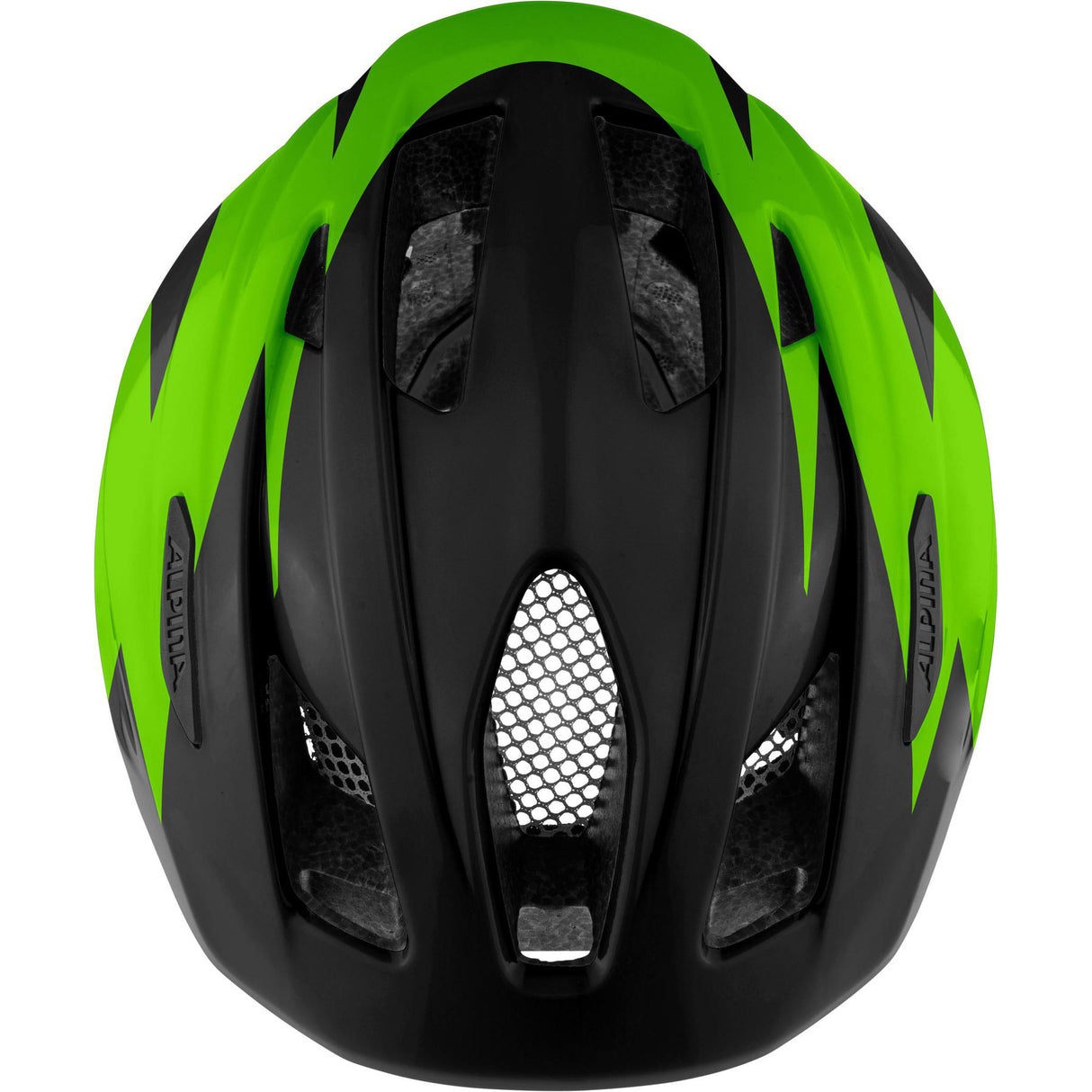 Olympic Sportswear Sports Kinderhelm Pico 50-55 Gloss Black Green