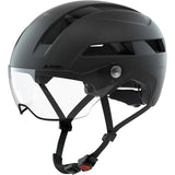 Olympijské sportovní oblečení Soho Visor Bicycle Helmet Mat Black 55-59 cm