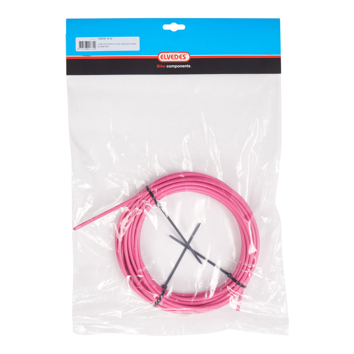 Utendørs kabel 4,9 mm (10m) rosa 1125tef-15-10