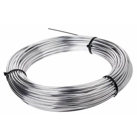 Saccon rol buitenkabel rem (per 50m) chroom dt15005