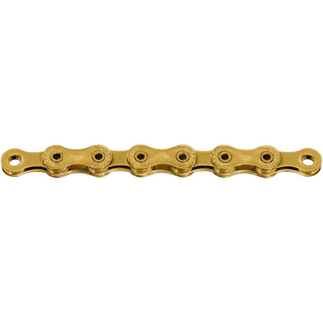 Sunrace ketting ti-nitride 126l 12v goud cn12z