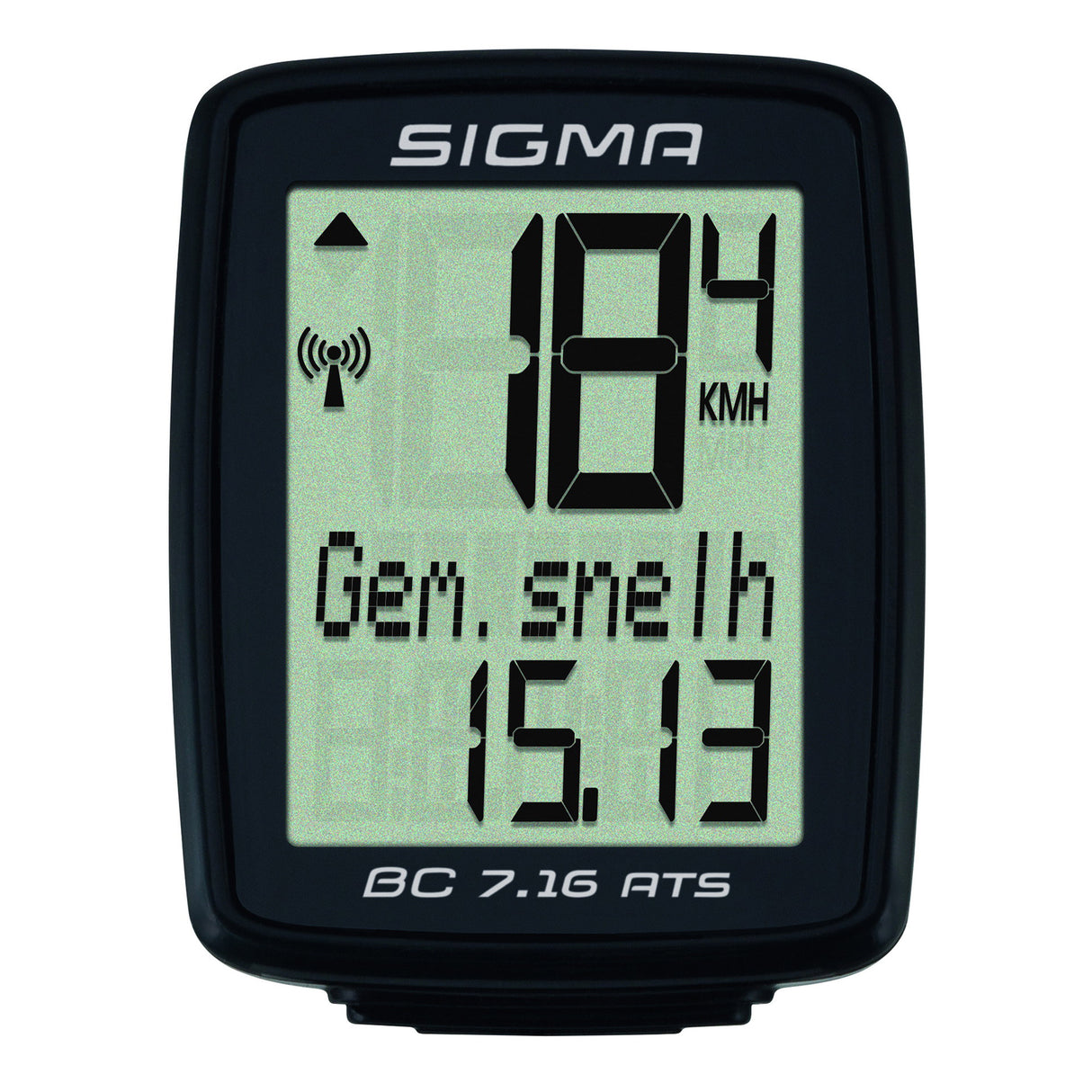 Počítač Sigma Bicycle BC 7.16 ATS Black