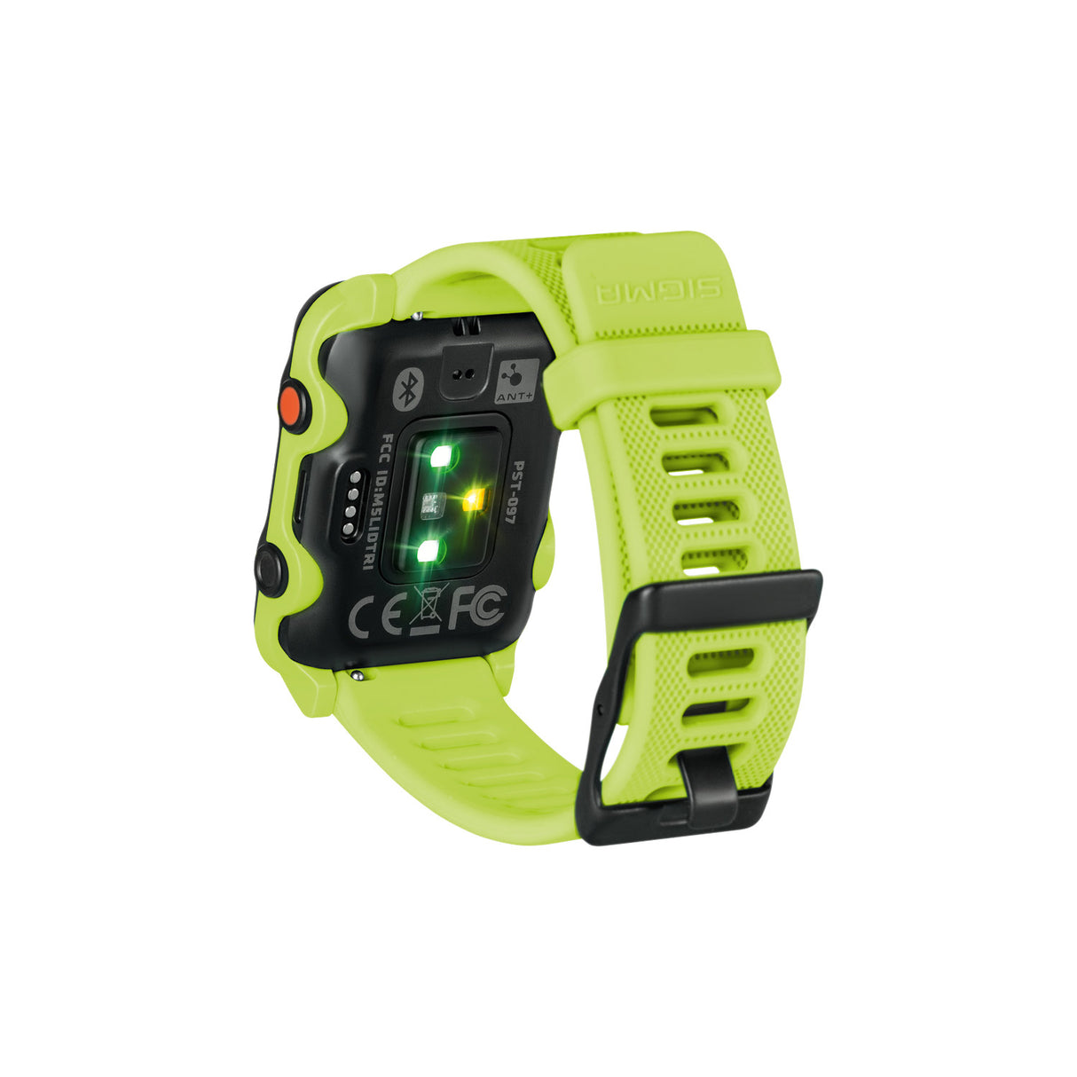 SIGMA Id.tri neon green basic zs harts gps acti ant+ ble + sensorset