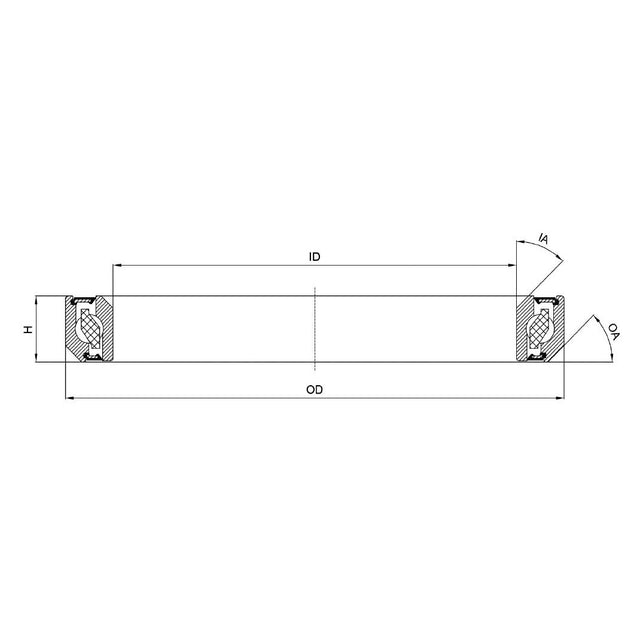 Union kogellager ball bearing cb-706 27,15x38x6,5