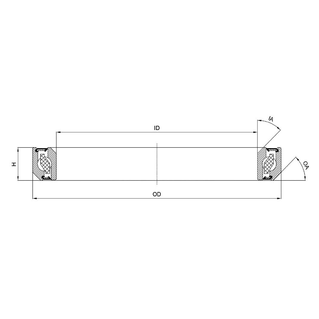 Marwi union balhoofdlager cb-780 40,0x51,9x8 45� 45�