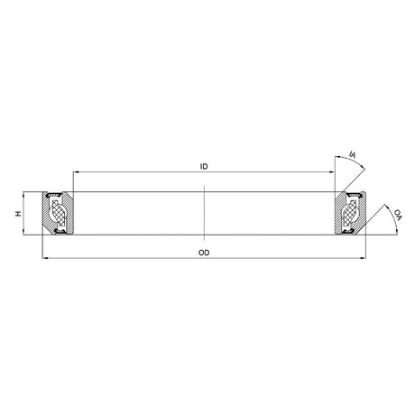 Marwi union balhoofdlager cb-780 40,0x51,9x8 45� 45�