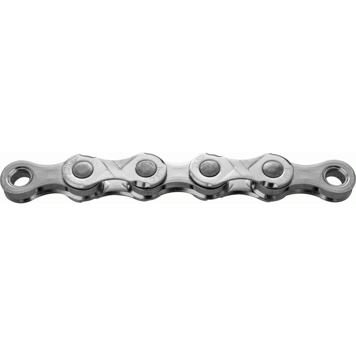 KMC E11 Hi-Performance Triple X-Durability 11-Speed ​​E-Bike Chain, 122 Left, 5.65mm, Silver