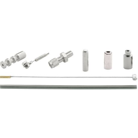 Versnellingskabelset Elvedes 1700 2250 mm universeel Sturmey Archer RVS - zilver (op kaart)