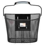 Newlooxs toscane klickfix - afneembare fietsmand - stuur - 19 liter - staal - zwart