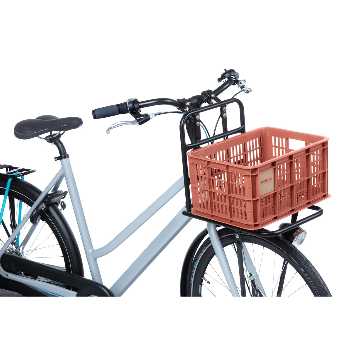 Basil Fietskrat S - Small - 17,5 litres - rouge