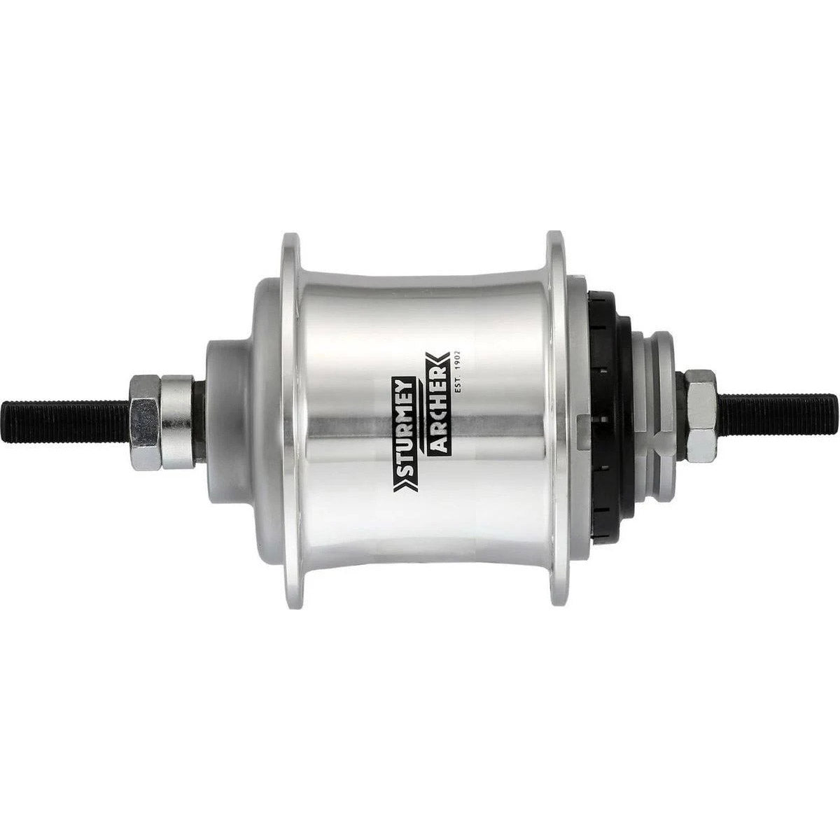 Gear Hub 2 Speed ​​Sturmey Archer A2 Automatic Free Hunue 36 Huller - Sølv