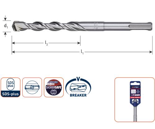 Rotec sds-boor 400 450 19mm