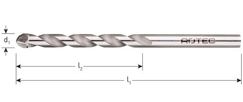 Rotec extreme tegelboor 10.0mm