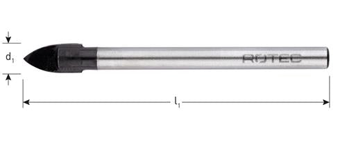 Rotec glasboor 10.0mm