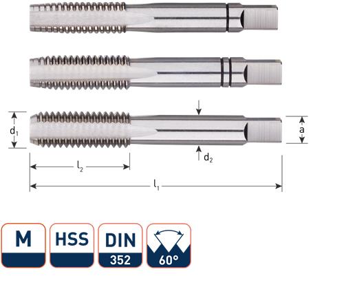 Rotec handtapset m3