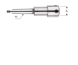 Rotec kernboorhouder mk2 weldon 19mm