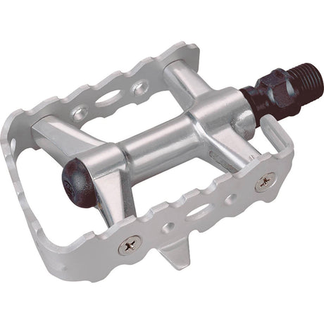 Union pedaal SP2612 ATB Cro-Mo zilver blister
