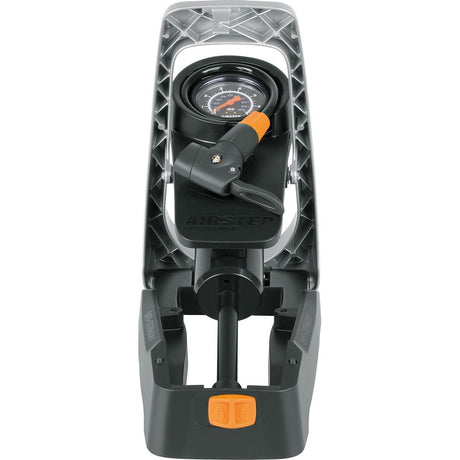Sks airstep voetpomp met manometer - 7 bar - zwart