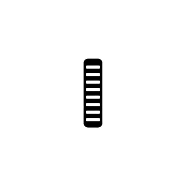 Rrp proguard cable tie - front - sticker - mini - white