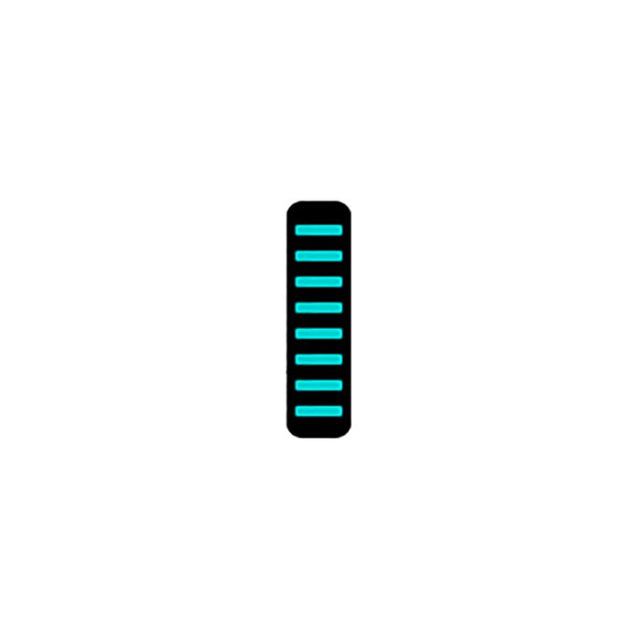 Rrp proguard bolt on v1 - front - sticker - standard - turquoise
