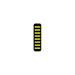 Rrp proguard bolt on v1 - front - sticker - mini - yellow