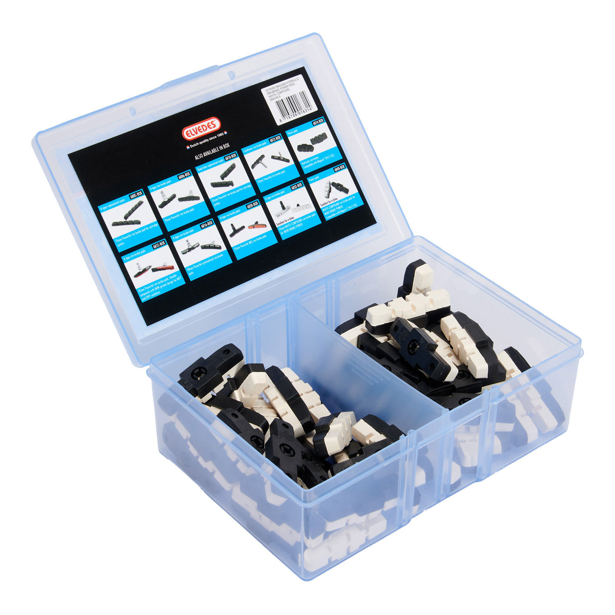 Rembloksets Elvedes power pads Magura HS11 HS33 - witte compound (25 paar)