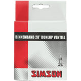 Simson Binnenband 28 inch (32 37-622) DV 45 mm zwart