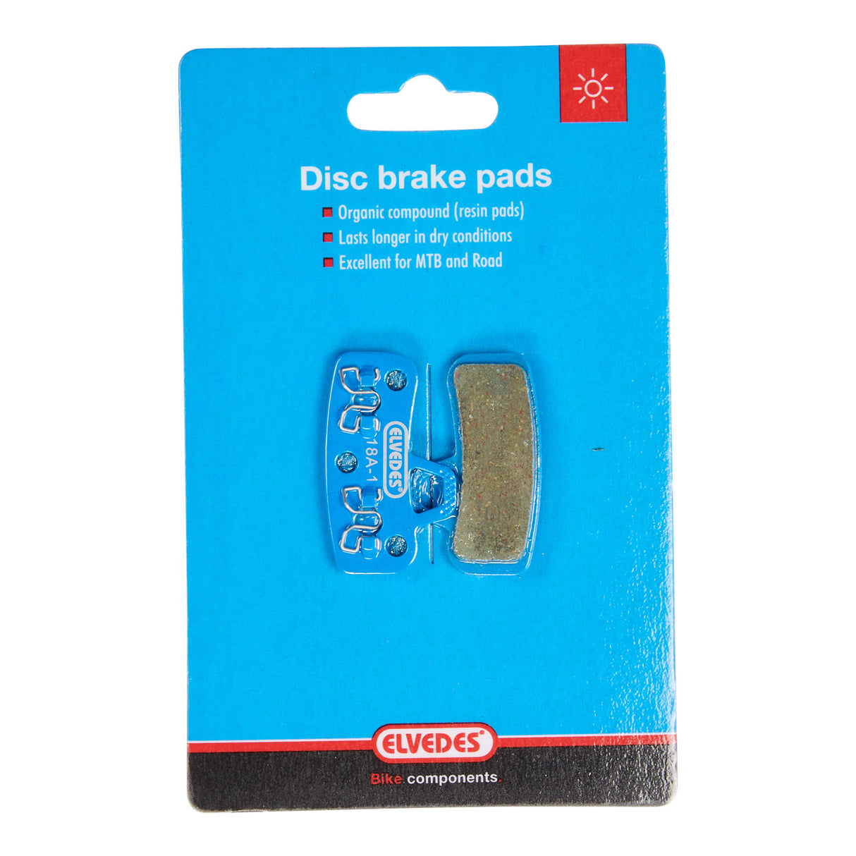 Elvedes Disc Brake Block Juego de Stroker Organic Hayes Stroker (1 par)