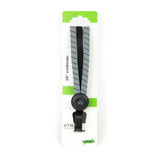 Widek triobinder eye met haak 3x12mm zwart steengrijs