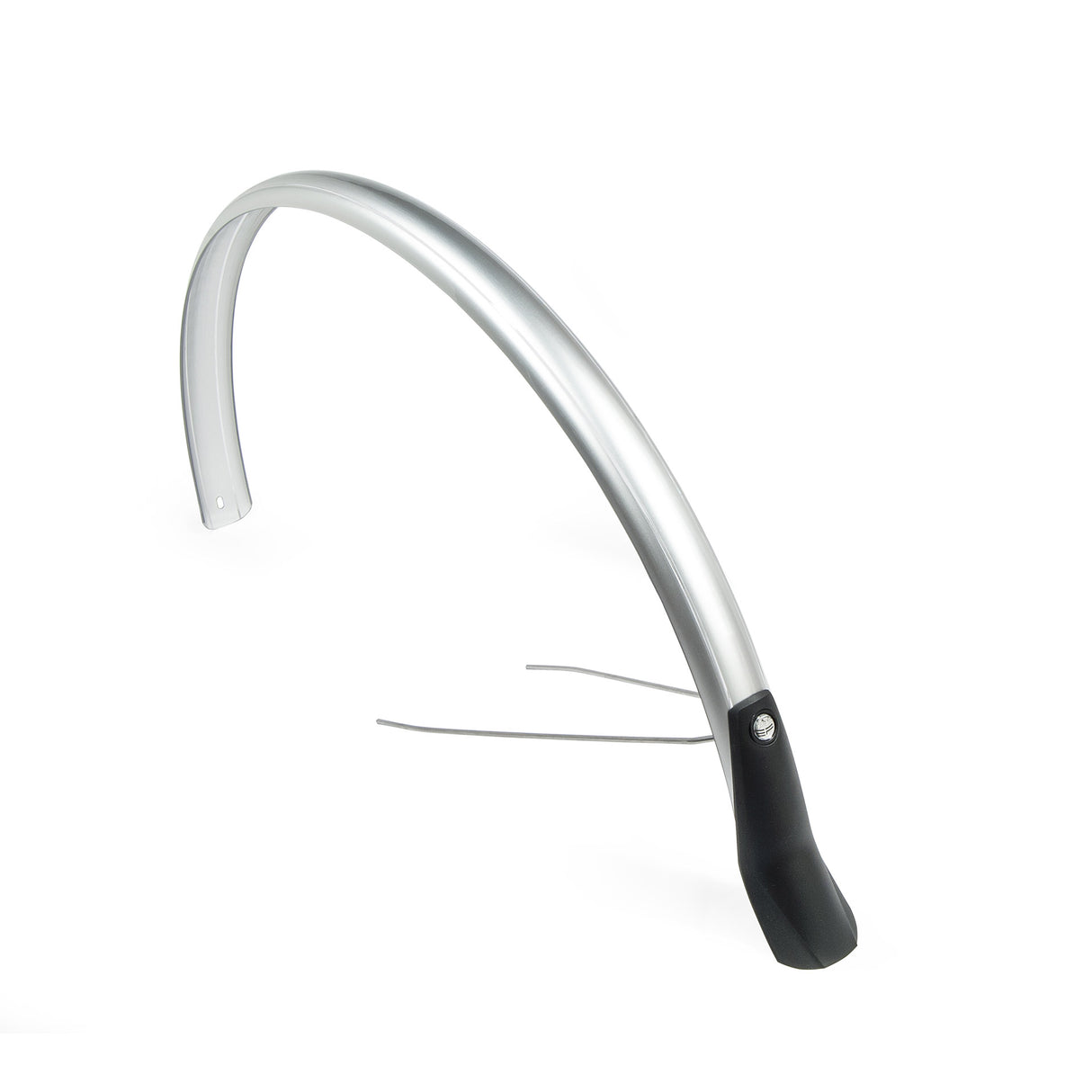 spatbordenset Snello 28 inch 46 mm kunststof zilver