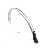 spatbordenset Snello 28 inch 46 mm kunststof zilver