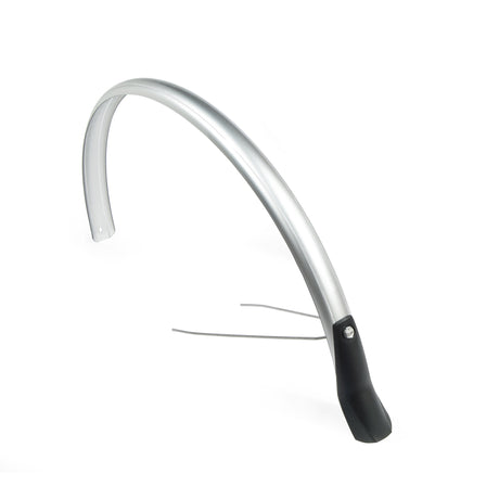 spatbordenset Snello 28 inch 46 mm kunststof zilver
