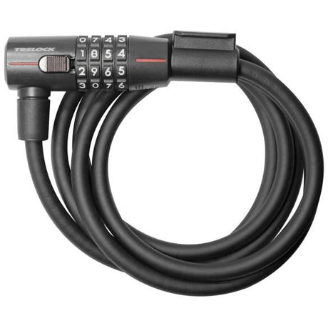 Trelock sk415 spiraalkabelslot code 180 15mm zwart