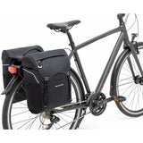 Nye Looxs Sports Double Bicycle Bag Black Grey