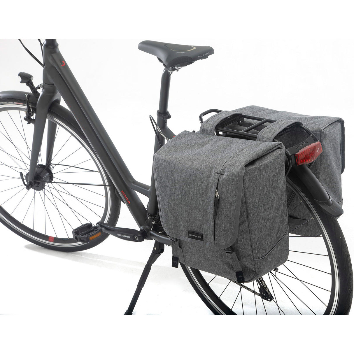 Grey Nova Double - Double Bicycle Sac, eau-répit, 32L