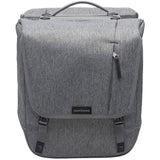 Nova Double - Double bicycle bag, gray, water -repellent