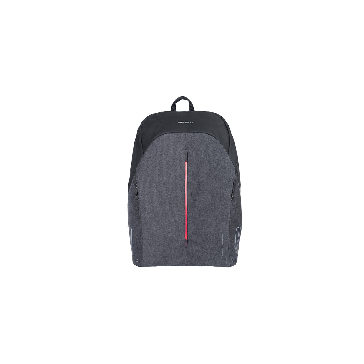 Basil B-Safe Commuter Nordlicht - compacte fietsrugzak voor elektrische fiets - 13L - zwart