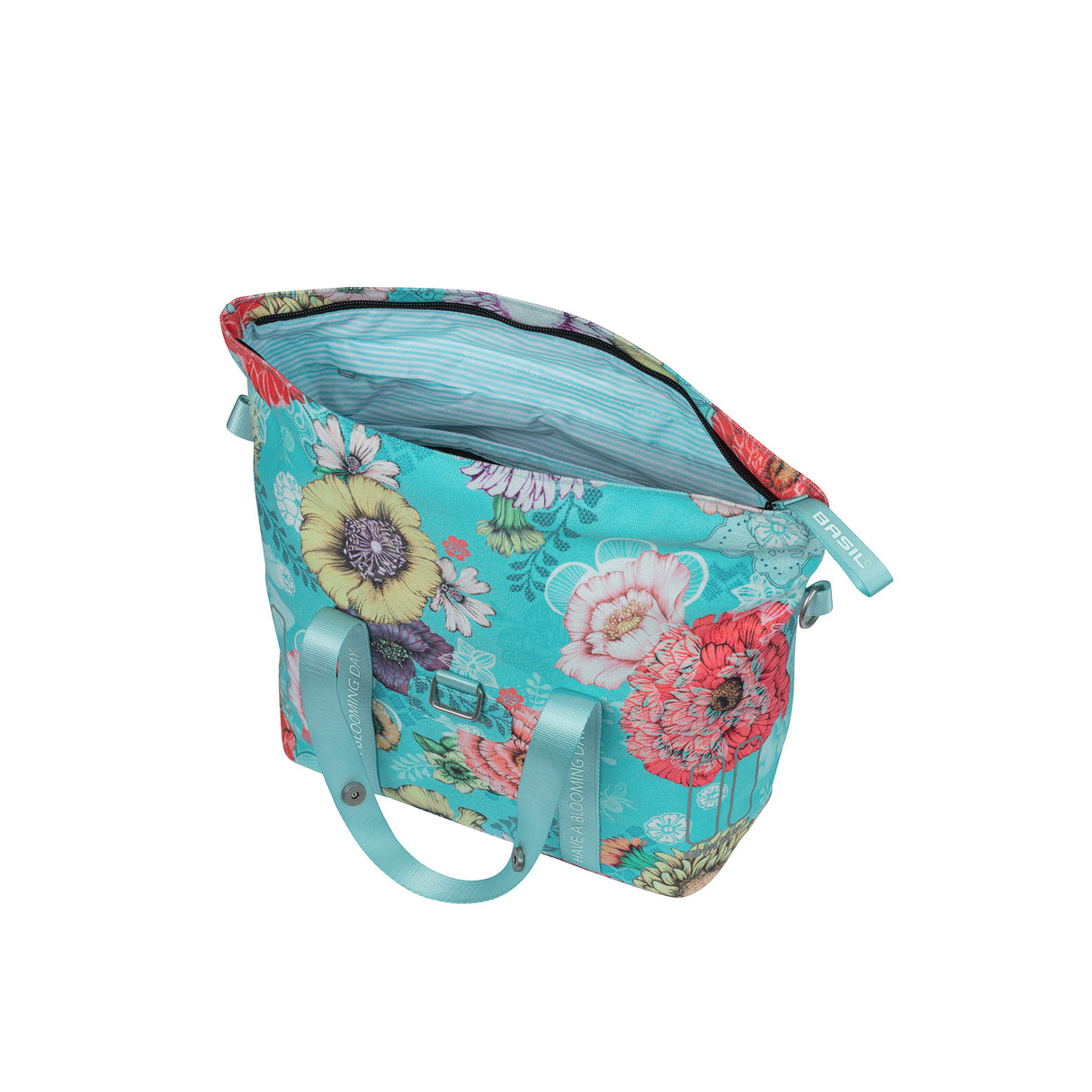 Basil Bloom Field Bicycle Handbag Mik-Kf-Hook, bleu, 8-11L