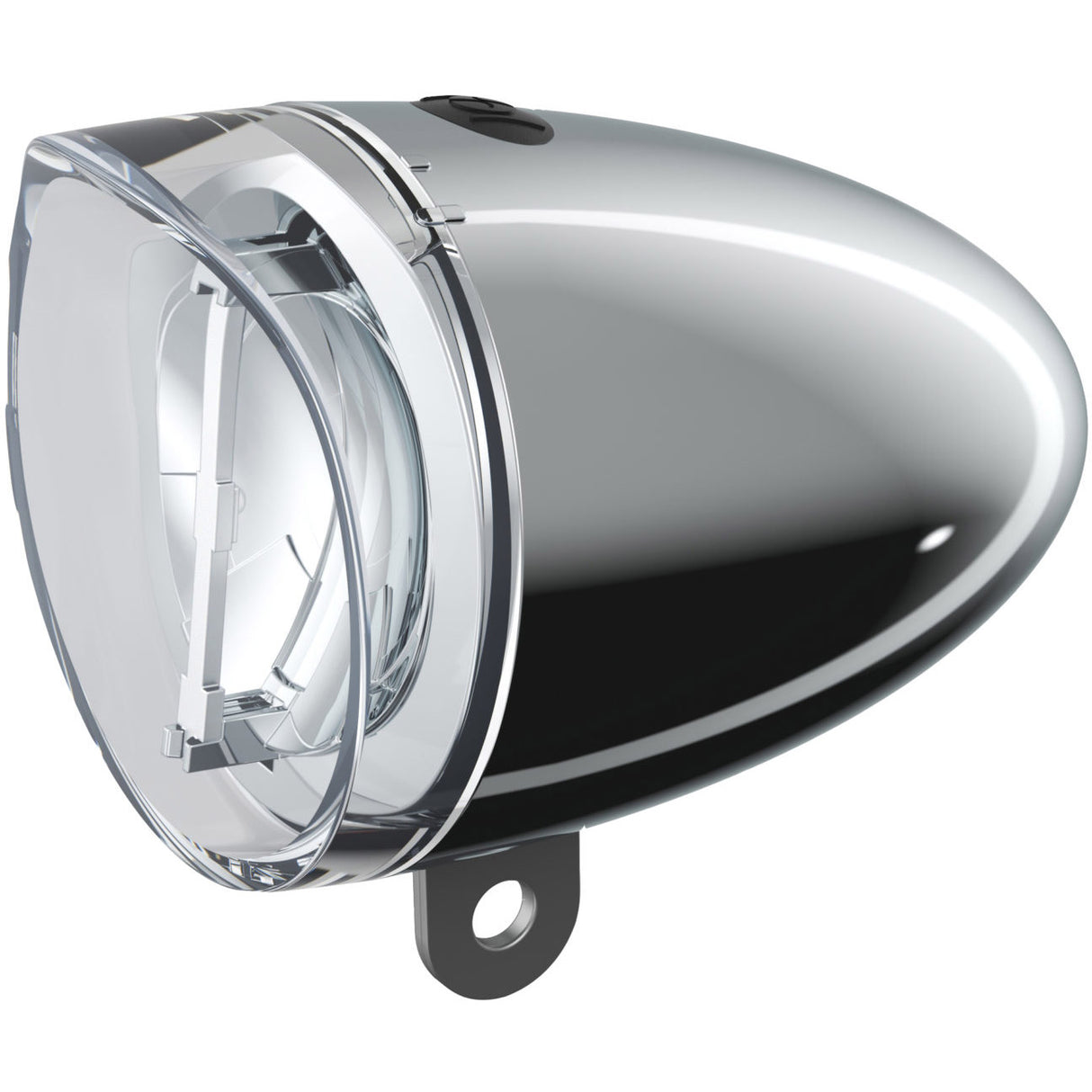 Axa Headlight Trendo XB Chrome 3xaa Batt. 15 lux