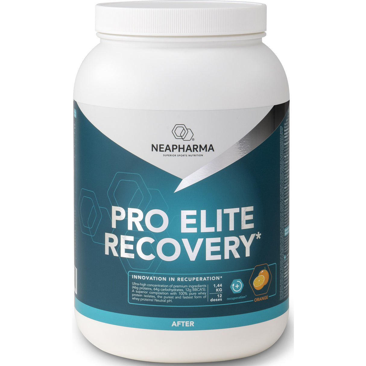 Nepharma Neepharma Recovery Shake Pro Orange Pot 1.44 kg