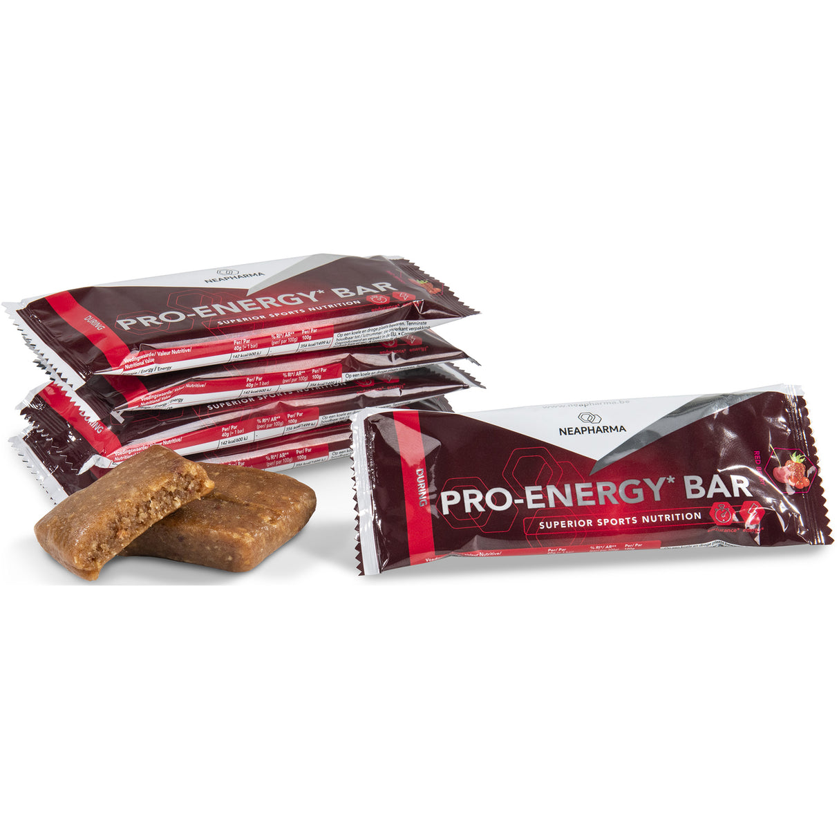 Neapharma Neapharma Energy Bar Red Fruits Display s 30 bary