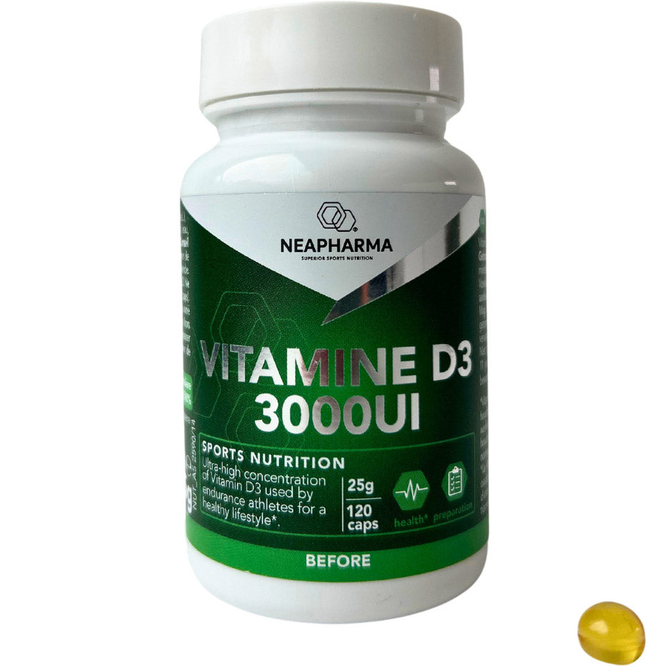 Neapharma Neapharma Kapselen Vitamin D3 3000iu Pot (120d)