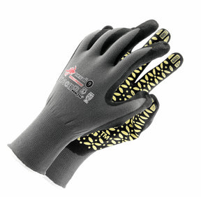 Handschoenen van de draak 7 zwartgeel