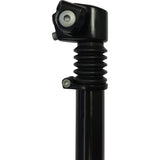 geveerde zadelpen ATB , 2 bouts bevestiging. 27.2 zwart 300mm