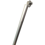 seat post fixed 27.2mm x 600 mm aluminum silver